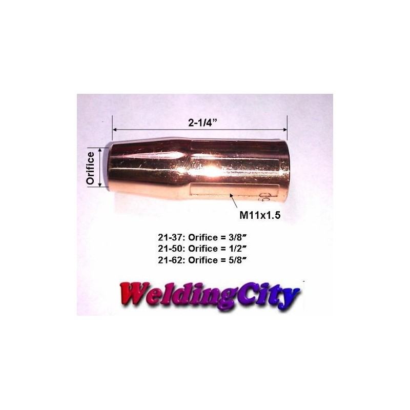 WeldingCity MIG Welding Gun Accessory Kit .030" (Contact Tip-Gas Nozzle-Gas