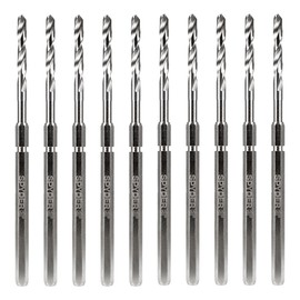 Spyder 3/8" (Hex8) HSS Hole Saw Pilot Bit, 10-Pack, 1/4" x 7-1/8" (600648-10)