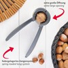 Westmark Nutcracker and champagne tongs, extra large opening for walnuts,