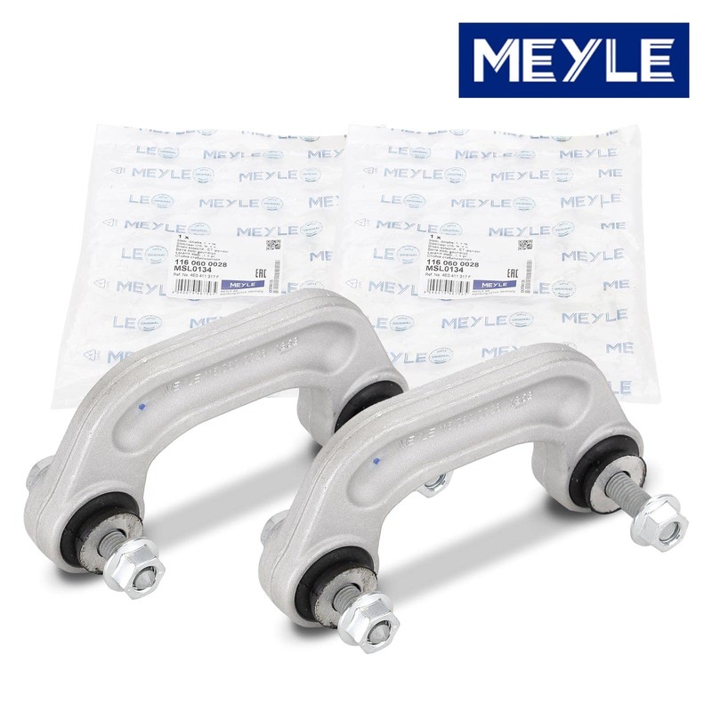 2 x Original Meyle 1160600028 Front Coupling Rod Compatible with