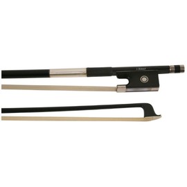 Knilling 2111F Jacques Remy Nickel-Silver Black Carbon Fiber 4/4 Violin Bow