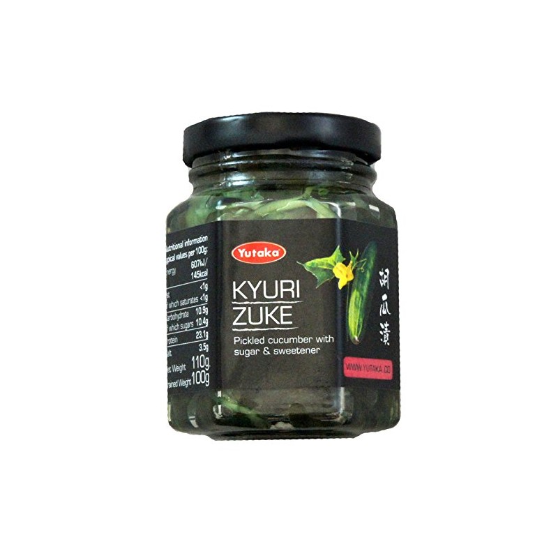 Yutaka Pickled Cucumber KyuriZuki 110 g (Case of 6 Units)