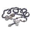 St. Joseph Strong Combat Rosary (Gun Metal)