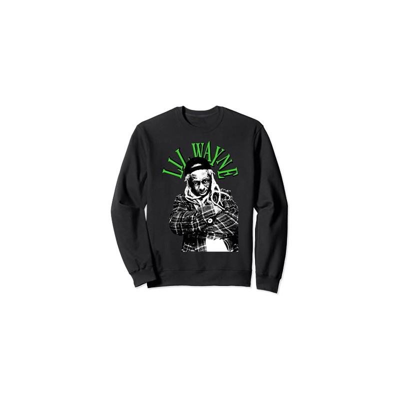 Lil Wayne Green Photo Sweatshirt