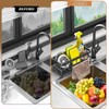 Kitchen Sink Organiser, Sponge Drain Rack Stainless Steel With Self-Draining