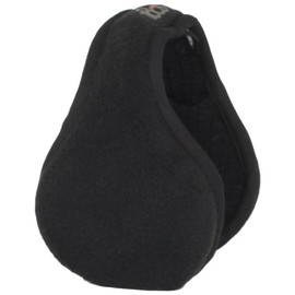 180s Tec Fleece Ear Warmer, Black Soot, One Size
