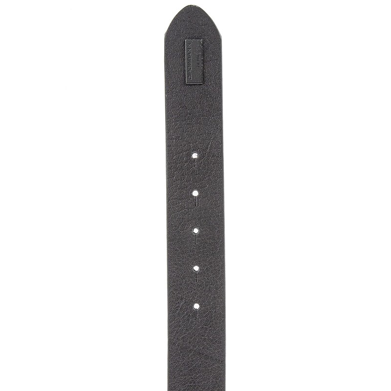 Cipo & Baxx Men's Leather Belt Snake Print Oval Clasp