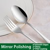 24-Piece Silverware Set with Steak Knives,Flatware Set Service for 4