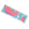 PBT Keyboard Keycaps 2 Color Injection Molding Light Transmission OEM