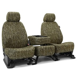 Skanda Custom Fit Seat Cover Designed for Select GMC Models: 1 Row, Neosupreme Fabric, Mossy Oak Bottomland Solid