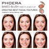 Phoera Baked Powder Blush – Richly Pigmented & Buildable, Multi-Tonal