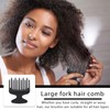 Curling Comb, 13 x 10.5 cm Curling Comb, Natural Curls,