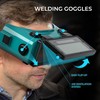 SPARGOS Welding Goggles Auto Darkening LCD Welding Mask Solar Welder