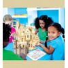 Puzzled 3D Puzzle Castle Set Wood Craft Construction Model Kit,