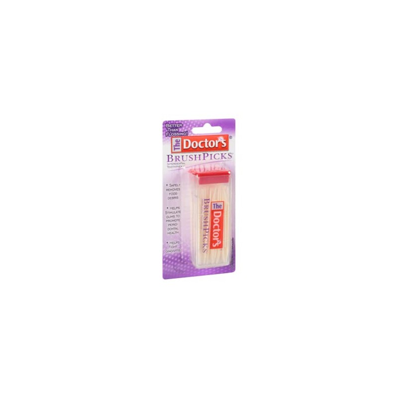 The Doctor's BrushPicks 120 cada uno, Paquete de 8