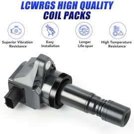 Set of 4 Coil Packs and Spark Plugs Fits for Honda Civic Acura ILX 2012 2013 2014 2015 1.8 Ignition Coils Spark Plugs Replaces# UF672