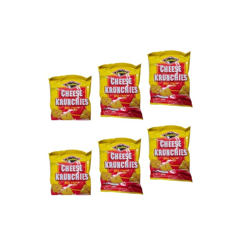Excelsior Cheese Krunchies Pack of 6