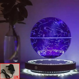 Undisclosed Magnetic Levitation Globe Lamp - LED Floating Earth for Home Decor & Gifts - Clock Plug Uk