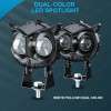 SHENKENUO Led Electric Motobike Scooter Light Ultra Bright Waterproof Headlight