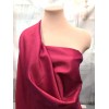 REVERSIBLE SHIMMER SHANTUNG FABRIC RED/BLACK BTY FORMAL WEAR, CRAFTS