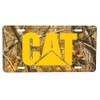 BD&A Caterpillar CAT Camouflage Camo Woods Aluminum License Plate
