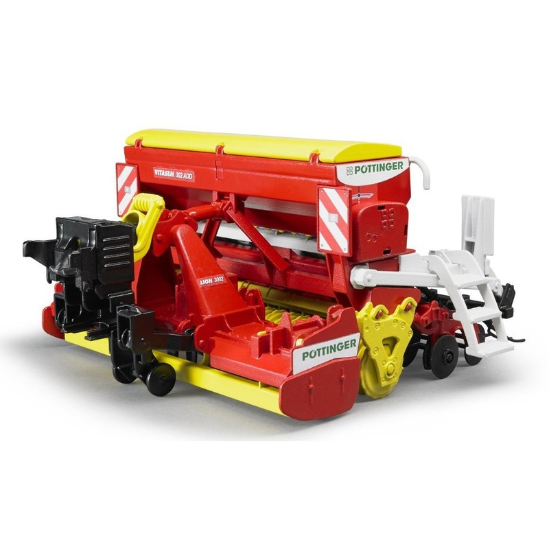 ブルーダー Pottinger Vitasem302ADDハローマウントシードドリル BR02347