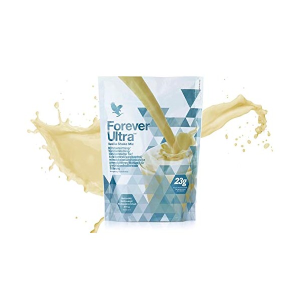 Forever - ULTRA™ Shake Mix Vanilla | Protein Shake Based on Soy Protein | Vitamins & Trace Elements | Weight Controlling Nutrition | Meal Replacement | 1-2 x Daily Holistic Protein Intake