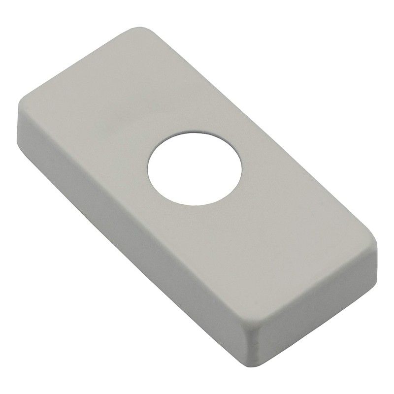 Gedotec Aluminium Window Handle White Window Olive on Oval Rosette