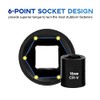 Reniteco Drive Socket Metric Shallow Socket 18mm, 6 Point Design,