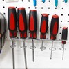 SPEEDWOX Pegboard Screwdriver Holder Pegboard Hook Assortment Multi Tool Holder