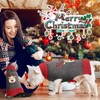 UETZLTB Dog Christmas Sweater Soft Warm Fall Winter Turtleneck Knitted