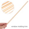 Pack of 10 Triangular Wooden Strips Moulding Moulding Moulding Wooden