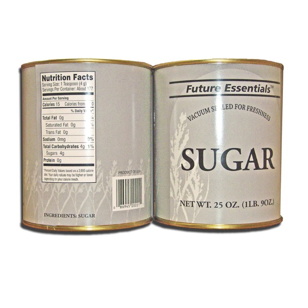 1 Half-Case of Canned Granulated White Sugar