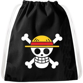 Logo Luffy Pirate Backpack Bag Gym Bag Sport Jute Pouch Pirate Gang