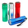 FASTPRO 4-Pack Aluminum LED Flashlights Set with AAA Dry Batteries