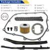 Cam Timing Chain & Guides Gasket Kit Compatible with Honda