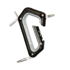 Click Carabiner Snowboard Carabiner Tool (Black)