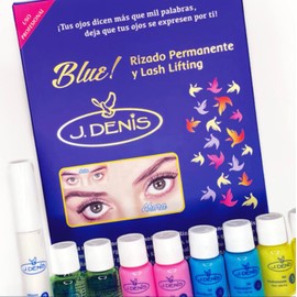 J Denis Blue Curly Permanent And Lash Lifting For Eyelashes