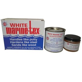 Marine Tex RM306K 1 Lb. White Marine Tex Kit Made by RM305K