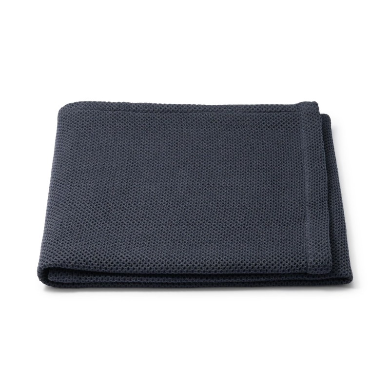 Muji Cotton Linen Waffle Weave Blanket, 31.5 x 51.2 inches