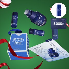 Innisfree [이니스프리][아모레몰ONLY] 레티놀 PDRN 앰플 기획세트 [Innisfree][AmoreMall ONLY] Retinol PDRN Ampoule Special Set