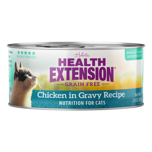 Health Extension Wet Cat Food Chicken in Gravy (2.8oz) |