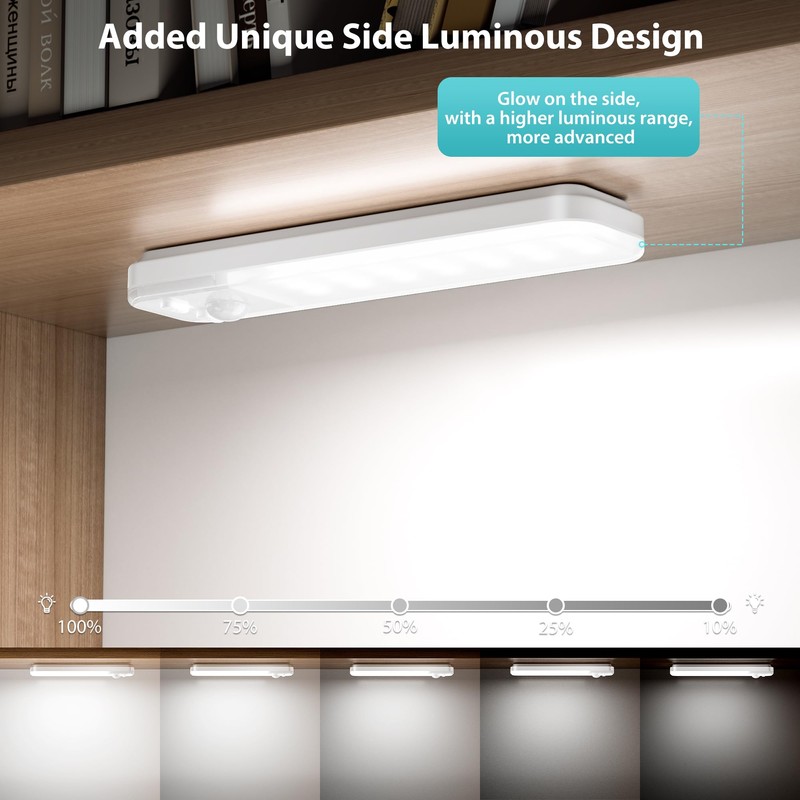 Ylatoial 3 Pack 15cm Night Light with Motion Sensor for