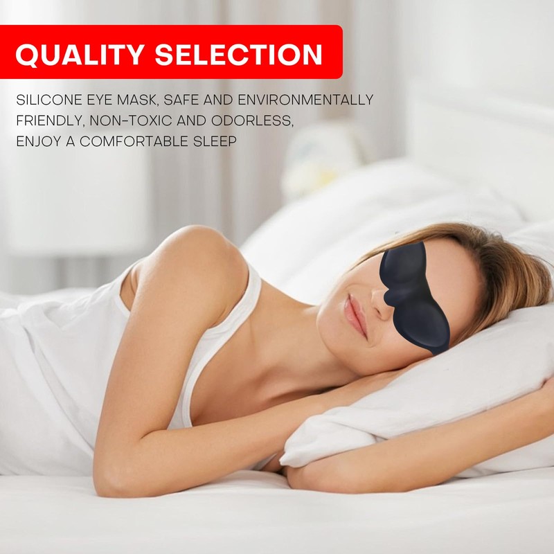 CAISATEQ® Moisture Chamber Glasses for Dry Eyes – Soft Silicone
