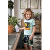 Lazy One Short-Sleeved Summer Pajama Set for Girls and Boys,