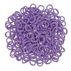 200 Pcs Solid Color Cotton Hair Ties for Women Girls'