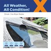 ICEXSNOW® Silicone Windshield Wiper Blades Replacement for Jeep Wrangler JK