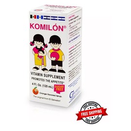 KOMILON CHILDREN'S APPETITE SUPPLEMENT SYRUP 4oz APETITO JARABE NIÑOS