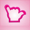 Pink Hang Loose Cookie Cutter