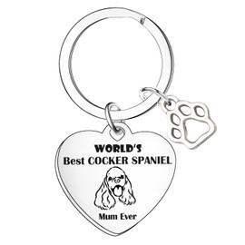 Nfyxcaz Cocker Spaniel Gifts for Dog Lovers Dog Mum Cocker Spaniel Owners Gifts for Women Friends